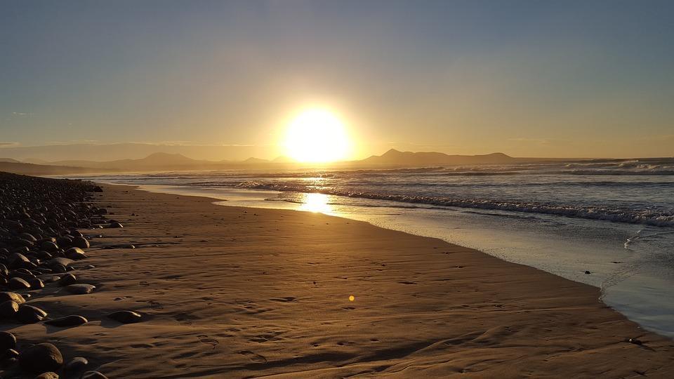 Blue Beach Famara Luaran gambar